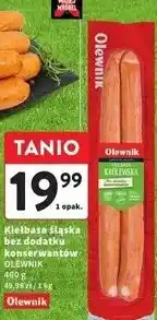 Intermarche Kiełbasa śląska z szynki Olewnik oferta