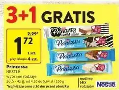 Intermarche Wafelek white & black caffe latte Princessa oferta
