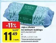 Intermarche Jaja z wolnego wybiegu m Kotlina Natury oferta
