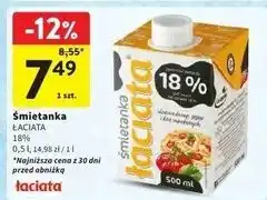 Intermarche Śmietanka 18 % Łaciata oferta