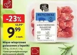 Intermarche Mięso wieprzowe gulaszowe z łopatki Intermarche Dobre Z Farmy oferta