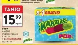 Intermarche Lody pop! Nestle Kaktus oferta
