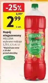 Intermarche Napój jabłko truskawka malina Hellena oferta