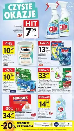 Intermarche Płyn do szyb anti-fog Clin Windows & Glass oferta