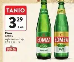Intermarche Piwo Łomża Pils oferta