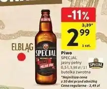 Intermarche Piwo Specjal Jasny Pełny oferta