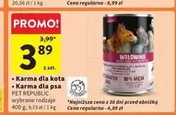 Intermarche Karma dla kota wołowina Pet Republic oferta