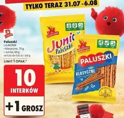 Intermarche Paluszki słone Lajkonik oferta