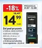 Intermarche Żel pod prysznic total clean L'oreal Men Expert Pure Carbon oferta