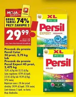 Biedronka Proszek do prania freshness by silan Persil Expert oferta