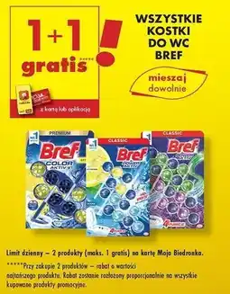 Biedronka Kostki do WC Bref oferta
