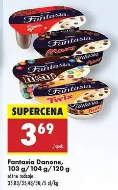 Biedronka Jogurt mars Danone Fantasia oferta