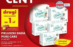 Biedronka Pieluszki DADA PURE CARE oferta