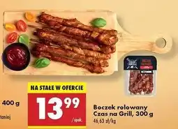 Biedronka Boczek rolowany na grilla Czas Na Grill oferta