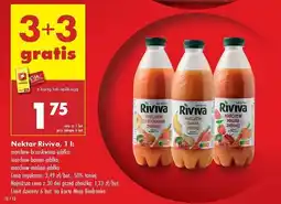 Biedronka Sok marchew-malina-jabłko Riviva oferta