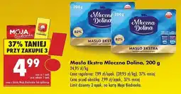 Biedronka Masło Ekstra Mleczna Dolina 200 g oferta