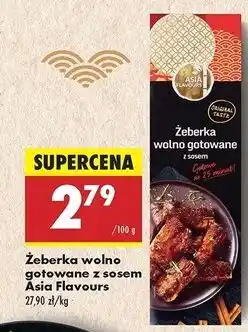 Biedronka Żeberka wolno gotowane z sosem Asia Flavours oferta