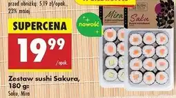 Biedronka Sushi mira Sakura oferta