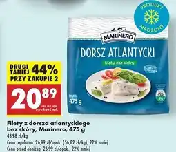 Biedronka Dorsz atlantycki filet bez skóry Marinero oferta