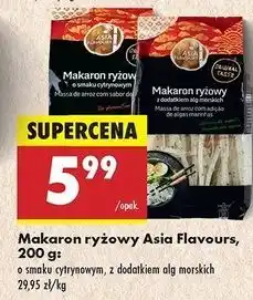 Biedronka Makaron ryżowy z dodatkiem alg morskich Asia Flavours oferta