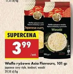 Biedronka Wafle ryżowe japanese cheese Asia Flavours oferta