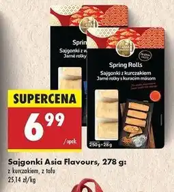 Biedronka Sajgonki z wędzonym tofu Asia Flavours oferta