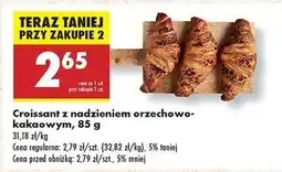 Biedronka Croissant orzechowo kakaowy oferta