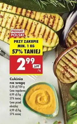 Biedronka Cukinia zielona oferta