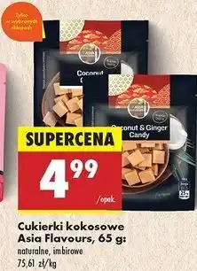 Biedronka Cukierki kokosowe naturalne Asia Flavours oferta