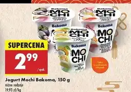 Biedronka Jogurt o smaku smoczy owoc kalamondyka Bakoma Mochi oferta