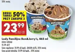 Biedronka Lody dulce de-lish Ben & Jerry's oferta