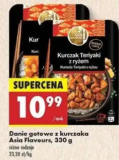 Biedronka Kurczak teriyaki z ryżem Asia Flavours oferta