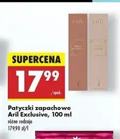 Biedronka Pachnące patyczki velvet santal Aril Exclusive oferta