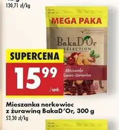 Biedronka Mieszanka nerkowiec-żurawina Bakad'or oferta