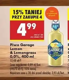 Biedronka Piwo Garage Lemon & Lemongrass Explosion oferta