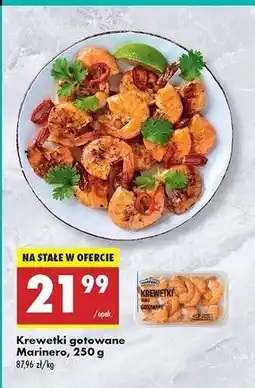 Biedronka Krewetki białe gotowane Marinero oferta