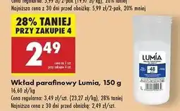 Biedronka Wkład parafinowy 48h 150 g Lumia oferta