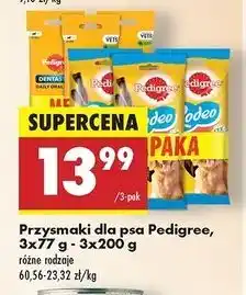 Biedronka Przysmak dla psa średnie rasy Pedigree Dentastix oferta