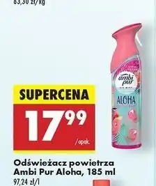 Biedronka Odświeżacz powietrza aloha Ambi Pur Freshelle oferta