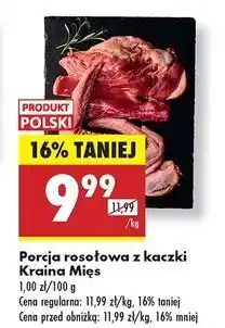 Biedronka Porcja rosołowa z kaczki Kraina Mięs oferta