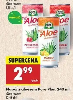 Biedronka Napój pomegranat Pure Plus Aloe oferta