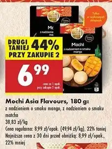 Biedronka Ciastka mochi matcha Asia Flavours oferta