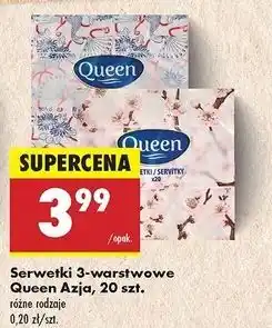 Biedronka Serwetki Queen oferta