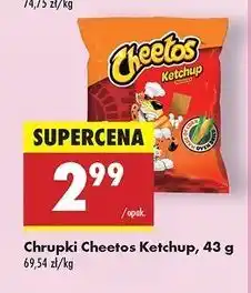 Biedronka Chrupki ketchup Cheetos oferta