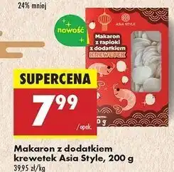 Biedronka Makaron z tapioki dodatkiem krewetek Asia Style oferta