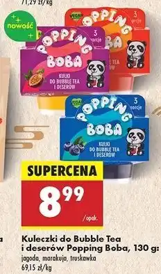 Biedronka Kulki do bubble tea jagoda oferta