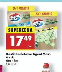 Biedronka Kostka do wc fresh breeze Agent Max Inspired By Nature oferta