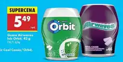 Biedronka Guma do żucia cool cassis Airwaves oferta
