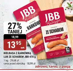 bi1 Kiełbasa z karkówką lub ze schabem JBB oferta