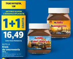 Lidl Krem Nutella do smarowania oferta